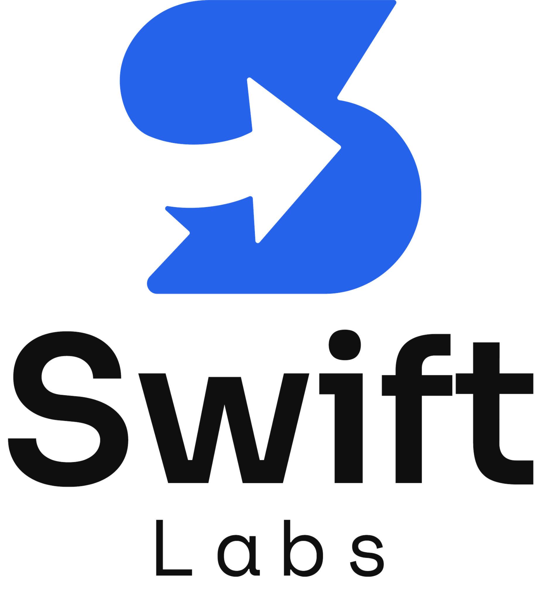 Logo vertical da Swift Labs